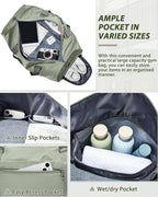 Gym Bag Womens,Travel Duffel Carry on Bag Sport Tote Bag Weekend Overnight Bag