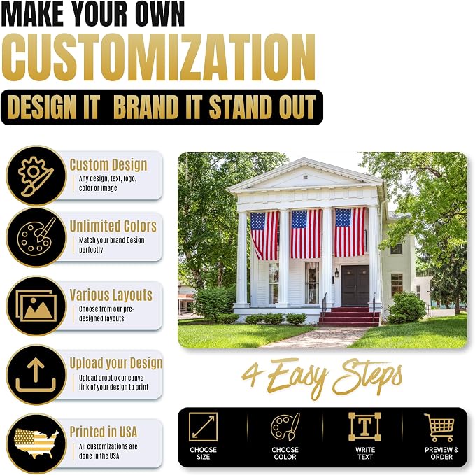 Custom Flag by BCB Print; Personalized Outdoor Flag - Image 7
