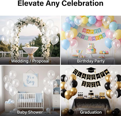 100pcs 5 Inch Small Clear Balloons Garland Arch Gap Fillers | 5” Mini - Image 6