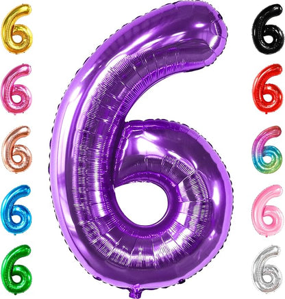 KatchOn Giant Purple 6 Balloon by KatchOn