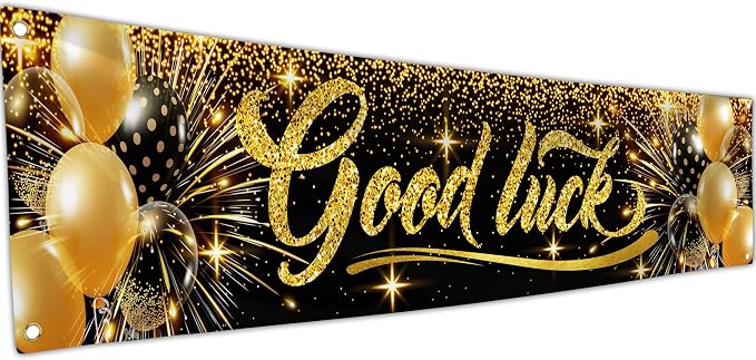 Good Luck Banner by Bravita