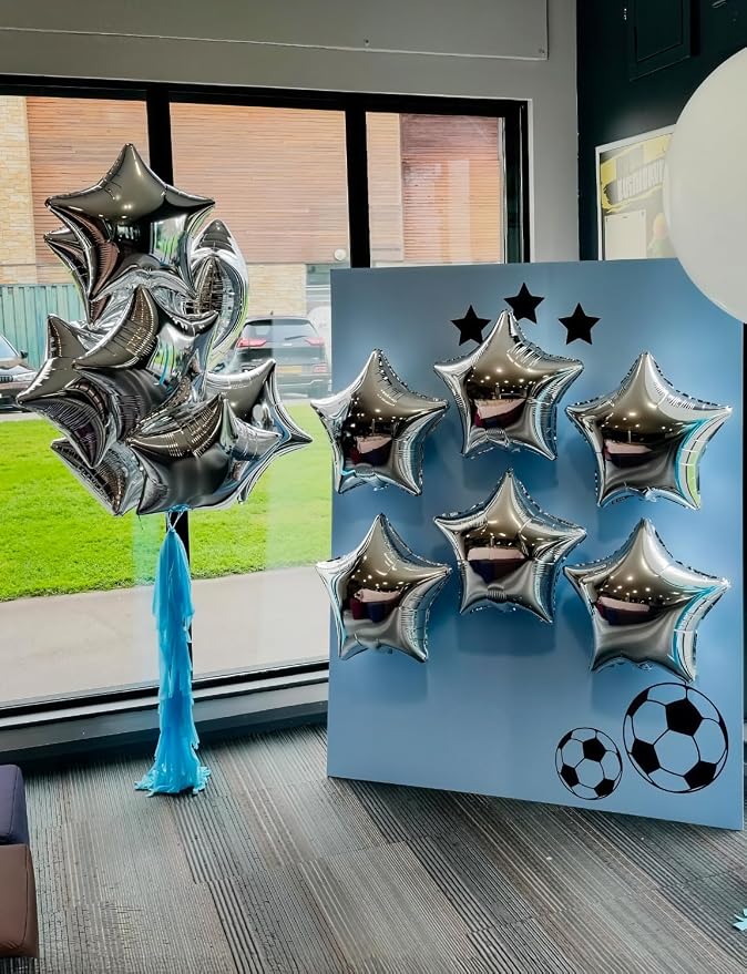 Silver Star Balloons - Image 3