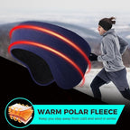 WTACTFUL Double-Layer Fleece Pro, Ear Warmers Muffs Cold Weather Winter Headband Ear Covers for Men Women Ski Running Cycling