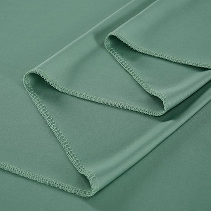 10 ft x 30 ft Sage Green Backdrop Curtains - Image 3