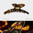Acetate Hair Clip for Women, SHE'S FREE STYLE JUST FOR YOU [2024 New] Premium Tortoise Shell Hair Claw Clips, Butterfly Hair Accessory (Tortoise-Butterfly)