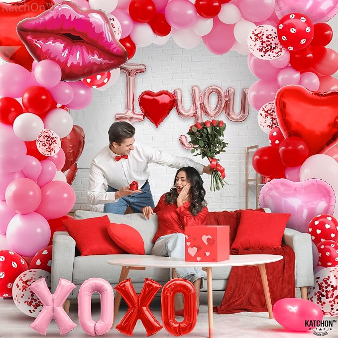 Katchon Xoxo Balloons For Pride Month Decorations 30 Inch, I Love You - Image 6