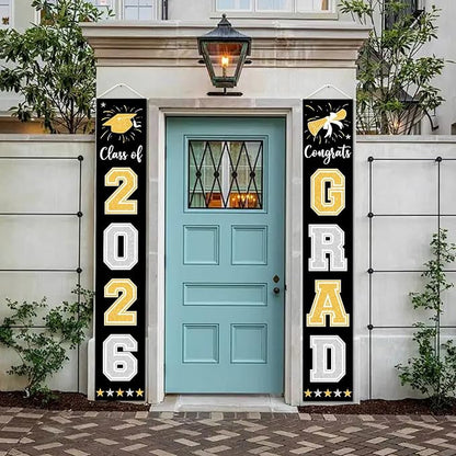 Graduation Decorations Class of 2026 Hanging Grad Banner, Graduation - Image 4
