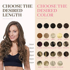 GOO GOO Tape in Hair Extensions Human Hair, 5 Light Ash Brown, 18inch 50g 20pcs, Skin Weft Seamless Invisible, Silky Straight with Thick Ends, Remy Human Hair