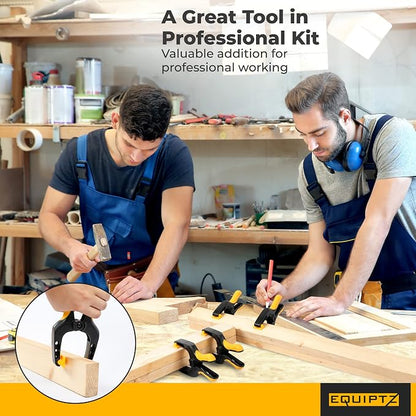 EQUIPTZ 6 inch Spring Clamps Heavy Duty - Image 6
