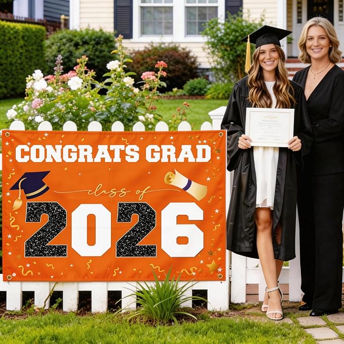 Class of 2026 Graduation Banner 47x67" - Image 7