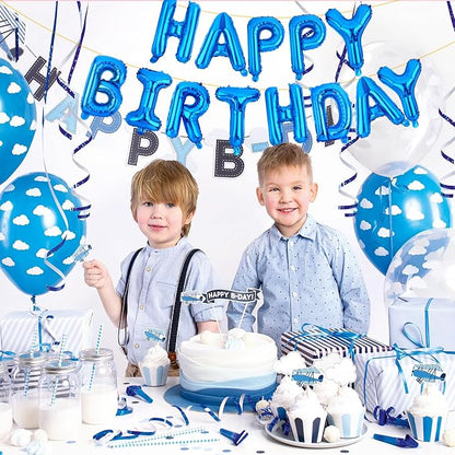LIOZEOKUN Happy Birthday Balloon Letters 16 inch Mylar Foil Birthday Balloons - Image 3