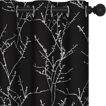 Deconovo Living Room Curtains 63 Inches Long, Thermal Insulated, Room Darkening by Unknown