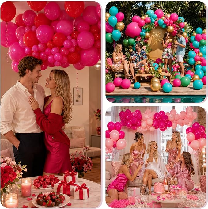 Hot Pink Balloons - Image 8