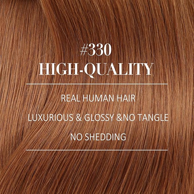 YoungSee Wire Hair Extensions Human Hair Copper Hair Extensions Invisible Wire for Women Short Straight Headband Hair Extension 70g 12inch