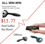Roller Massage Ball - Ergonomic Handle Cold Warm Compression Temperature Keeper Stainless Steel Muscle Pain Relief Body Neck Shoulder Back Leg Calf Therapy Ice Heat Hot-Roller Stick