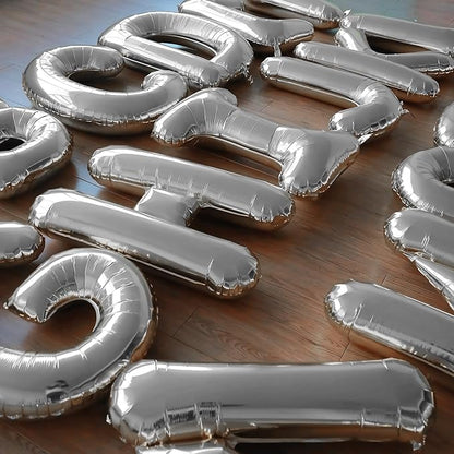 Happy Birthday Balloon Banner Custom Phrase Balloons letter 16 inch - Image 5