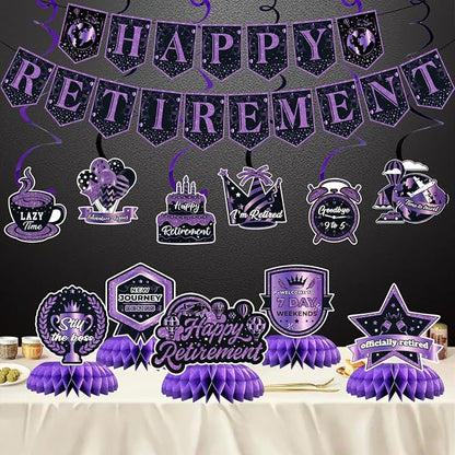 12Pcs Retirement Party Decorations - Image 7