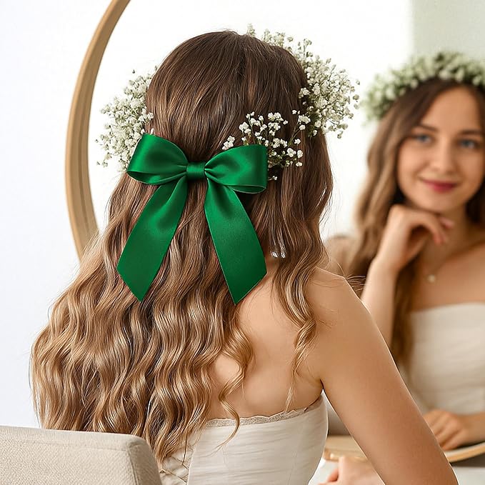 30Yards 1 1/2In Forest Green Ribbon - Image 7