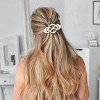 Beige Hair Barrettes for Women 4packs Hair Clips French Hair Barrette Clip Beige Accessories for Women Girls