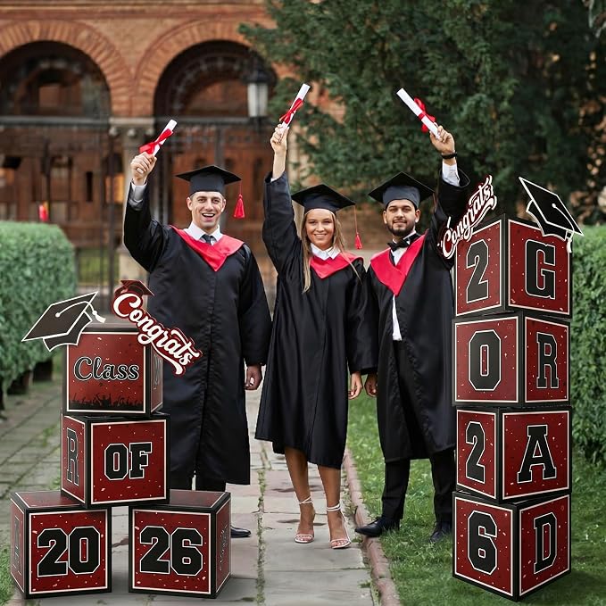 2026 Graduation Decorations, So Proud of You and Class of 2026 Grad Balloon - Image 4