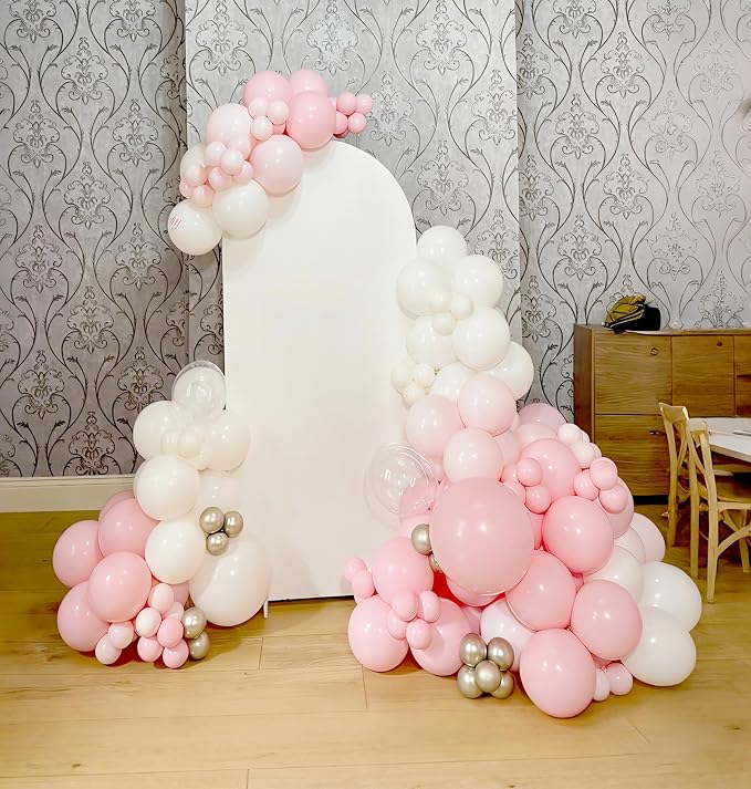 Lukiituke Light Pink Balloon Arch Kit, Baby Shower, Birthday Party Decorations - Image 8