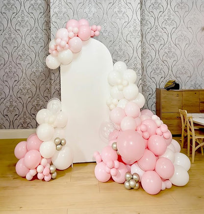 Lukiituke Light Pink Balloon Arch Kit, Baby Shower, Birthday Party Decorations - Image 8