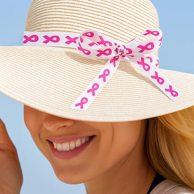 Breast Cancer Awareness Ribbons, 2 Rolls Breast Cancer Ribbons - Image 7