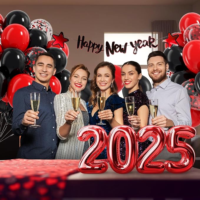 Red and Black Balloons - Image 5