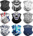 Neck Gaiter Face Cover - Sun Protection Mask Balaclava for Men and Women