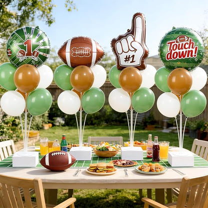 4 Sets Football Party Balloons Stand Kit - Image 4