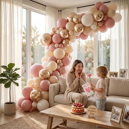 Dusty Pink Balloons - Image 4