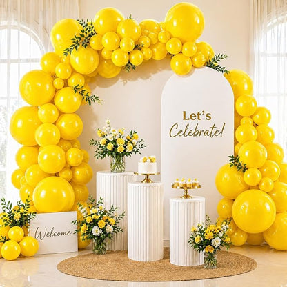EMART Yellow Balloons 12 Inch 100pcs, Latex Balloons - Image 7