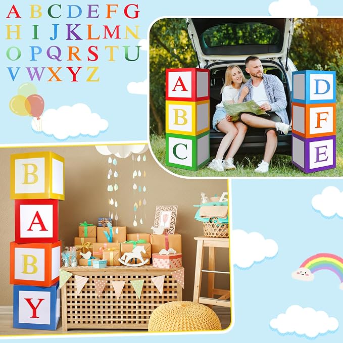 ReliThick 6 Pcs Custom Letter Toy Inspire Party Boxes - Image 6