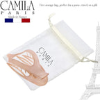 Camila Paris CP2399 French Hair Clips, Large Side Slide Hair Clips for Long Curly Wavy Hair, Strong Hold No Slip Grip, Girls Hair Claw Clips for Women, Styling Girls Hair Accessories, Made In France