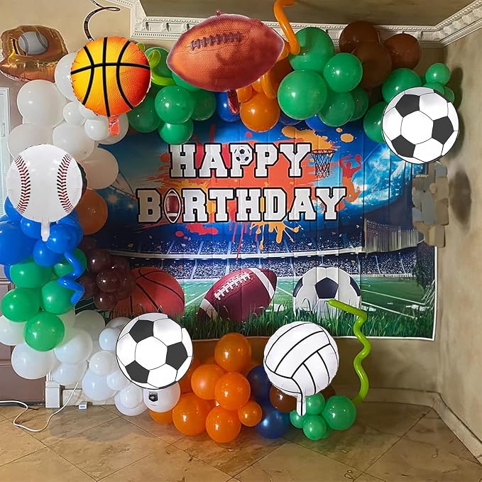 Sports Balloon Arch Garland Kit - Image 6