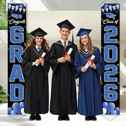COHIE Congrats Grad Class of 2026 Porch Banner a Set of 2 - Image 5
