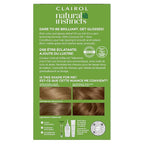 Clairol Natural Instincts Demi-Permanent Hair Dye, 6.5G Lightest Golden Brown Hair Color, Pack of 3