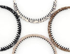 headbands for women non slip hair bands for women's hair Zig Zag Headbands(pack of 4)