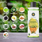 Hair Oil 6.76 fl oz., with Bhringraj, Amla Extract, Kalonji, Seasme, Avacado, Walnut, Thyme, Jajoba , Grape Seed & Coconut Oil 200 ml