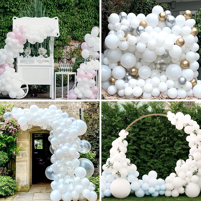 RUBFAC White Balloons, 2026 International Football Game Decor, Graduation - Image 8