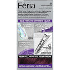 L'Oreal Paris Feria Multi-Faceted Shimmering Permanent Hair Color, V38 Violet Noir (Intense Deep Violet), Pack of 1 Hair Dye Kit