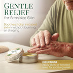 Tea Tree Oil Balm, Itchy Skin Relief for Soothing Rashes, Jock Itch, Athlete’s Foot, Folliculitis, Bug Bites. Natural Formula for Dry Sensitive Skin | Safe for All Ages 1pack