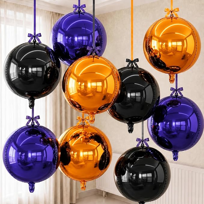 Halloween Round Foil Balloons by Togvu