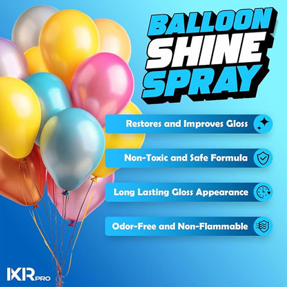 Balloon Shine Spray Set Instant High Shine Gloss - Image 2