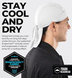 Cooling Helmet Liners - Do Rag Skull Caps for Men - Cooling Head Wraps, Hard Hat Liner - Motorcycle Pirate Bandana