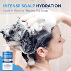 Medicated Shampoo for Scalp Seborrheic Dermatitis & Psoriasis: Plant-Based Formula Soothes Itch, Reduces Flakes, Supports Hair Health & Deep Cleansing Treatment for man and women 300ml/10.0fl oz