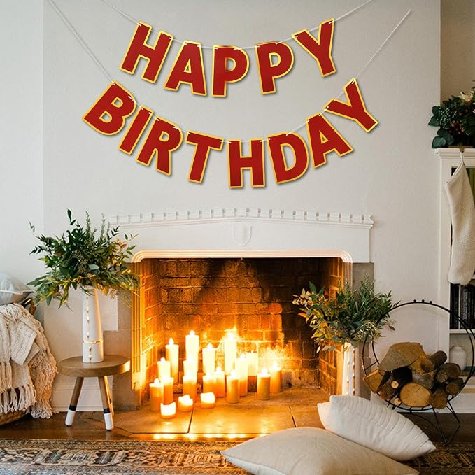 Pre-Strung Happy Birthday Banner - Image 5