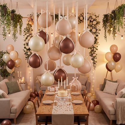 20 Pcs Boho Wedding Foil Balloons Giant 22 Inch 4d Wedding Balloons - Image 4