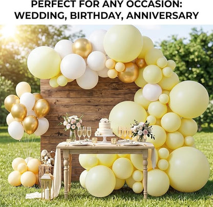 Pastel Yellow Balloons, Bee Theme Birthday, Gender Reveal - Image 5