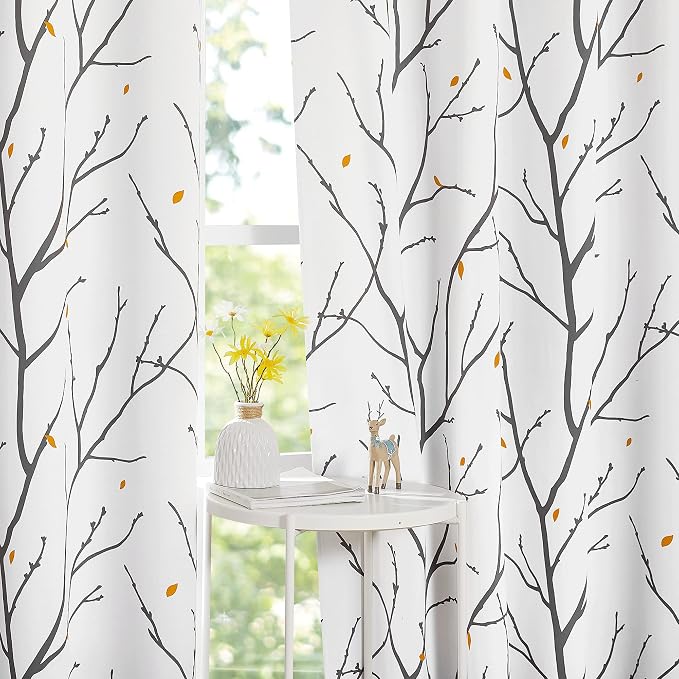 NICETOWN Room Darkening Fall Curtains - Image 6
